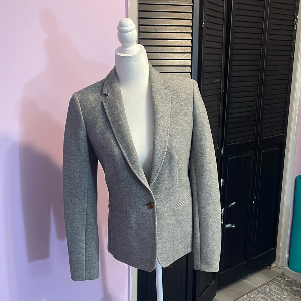 Massimo Dutti wool blend blazer